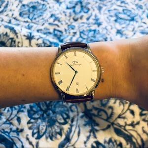 Daniel Wellington Brown Leather watch